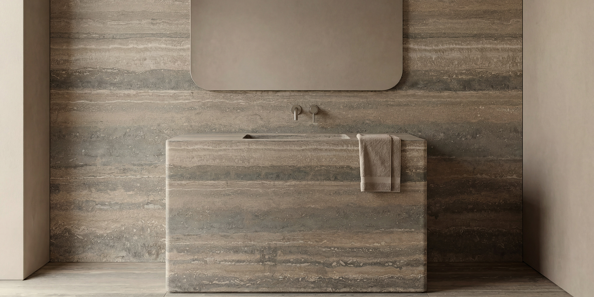 Ocean Blue Travertine