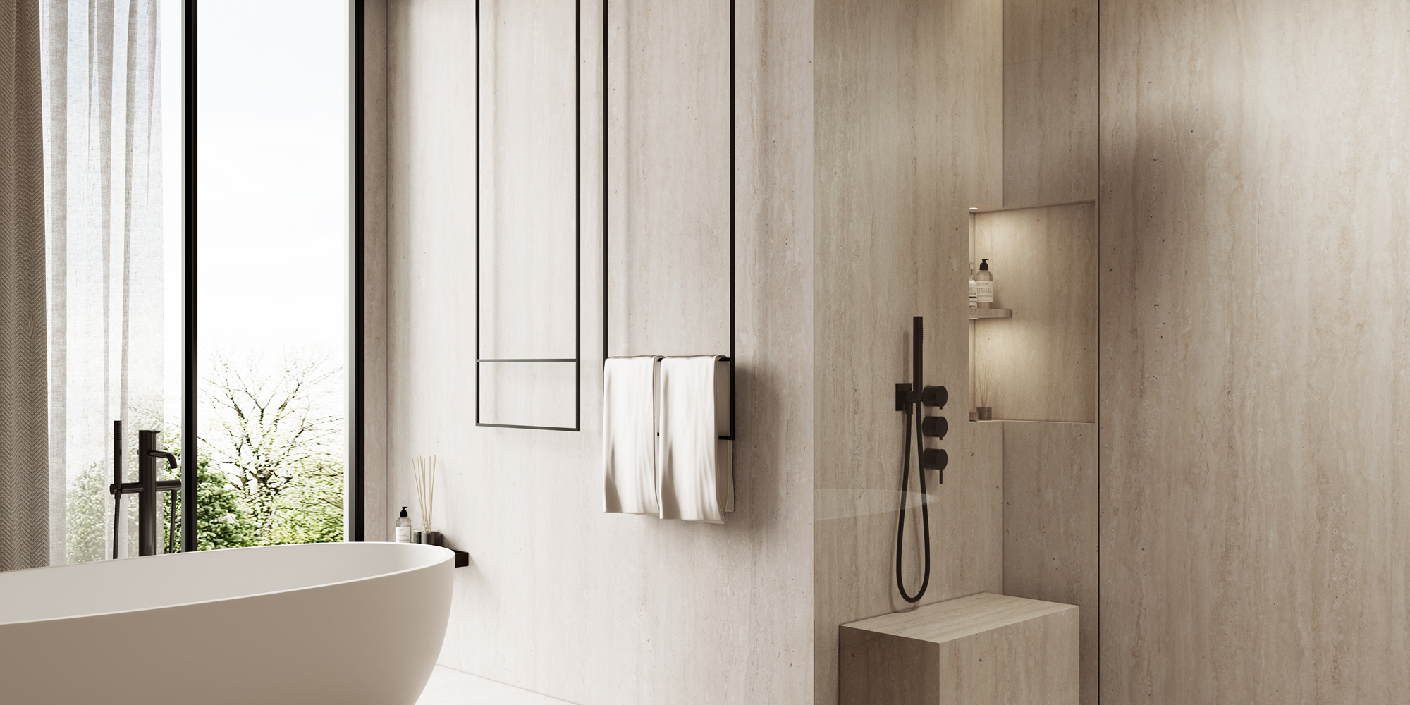 White Travertine