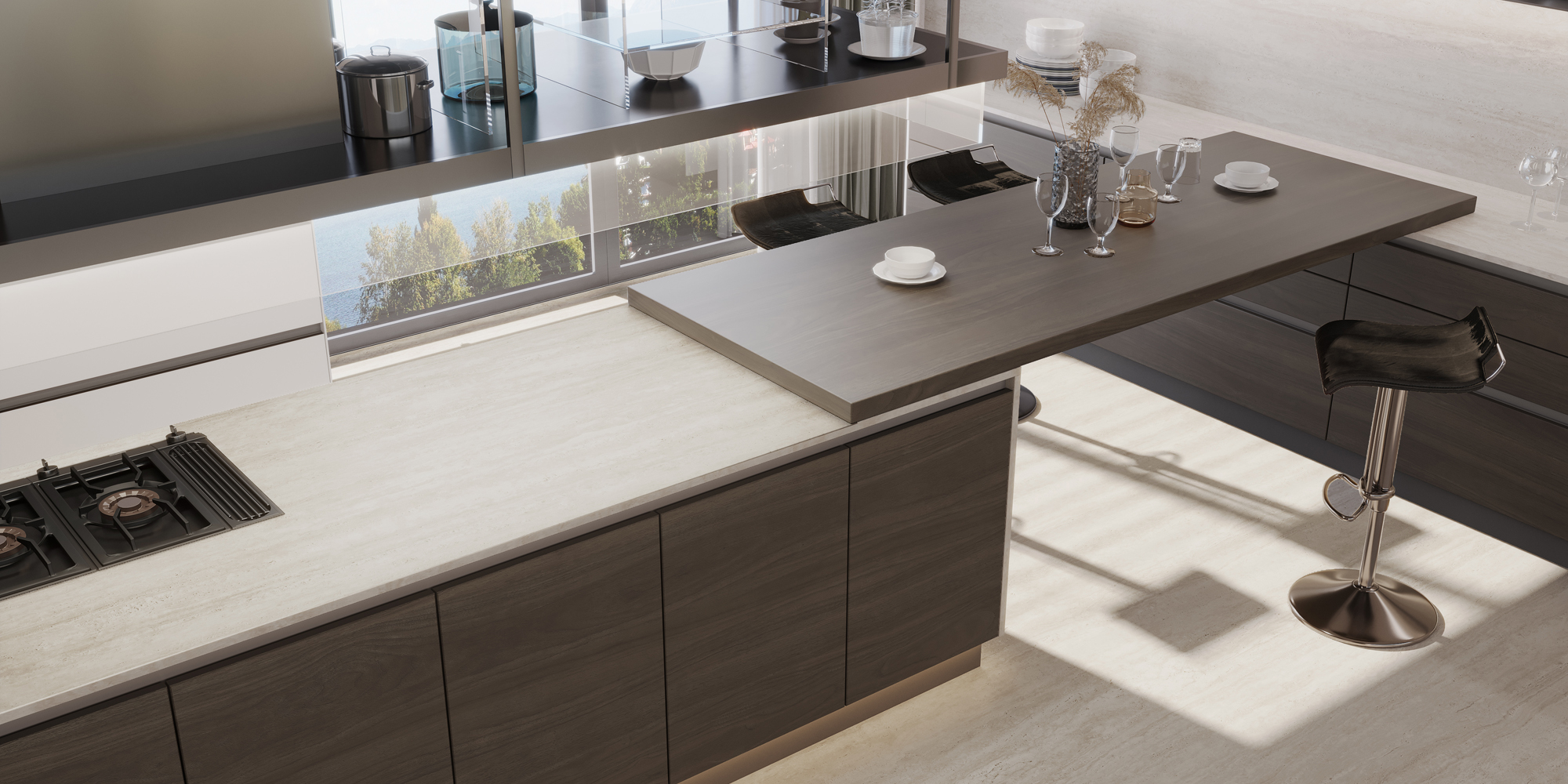 Ultra White Travertine