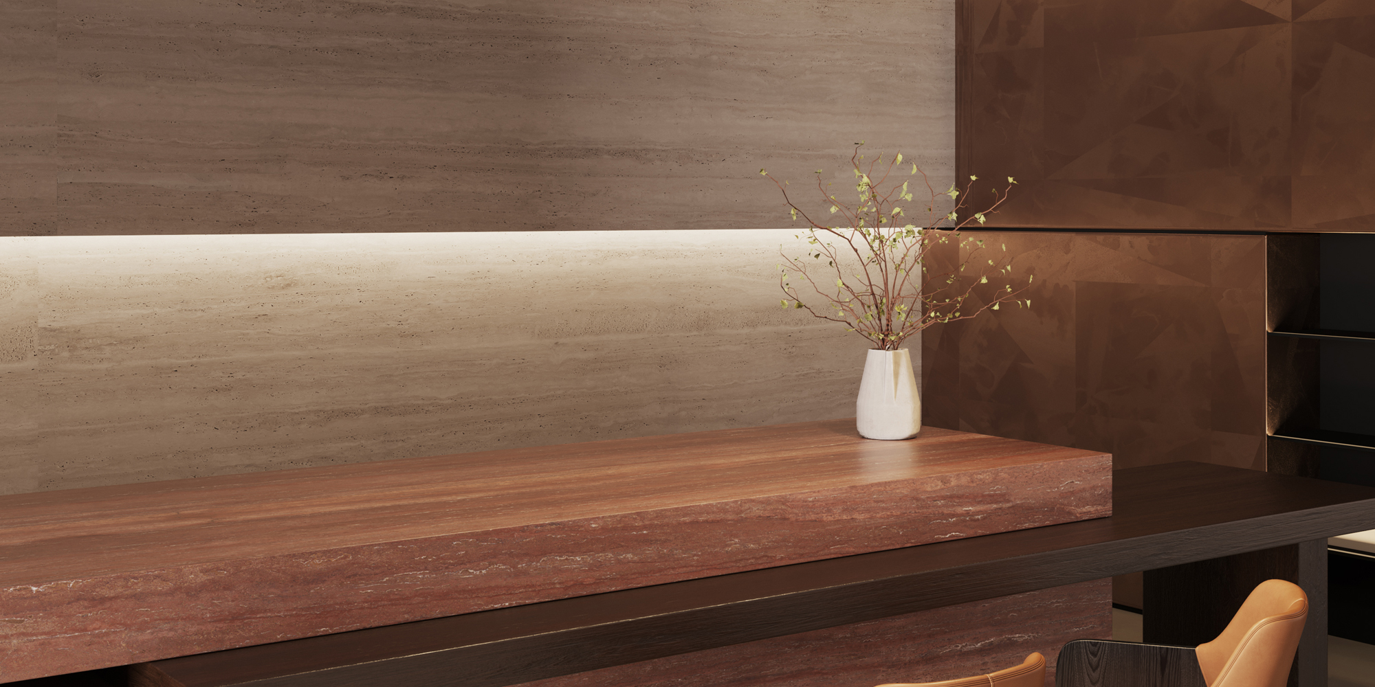 Red Travertine